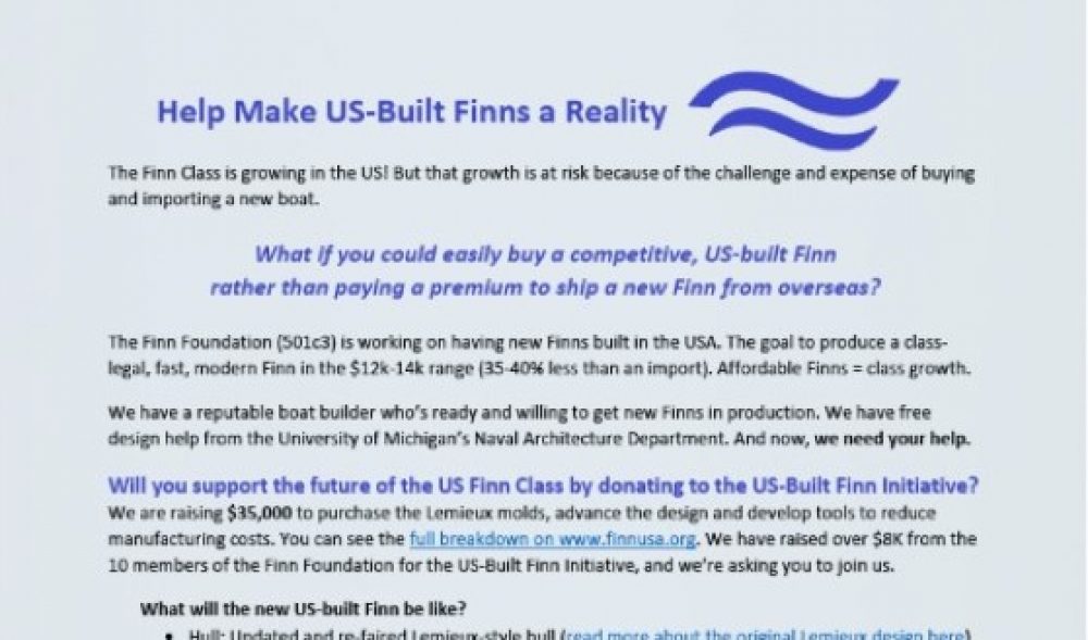 Finn Foundation US-Built Finn Initiative
